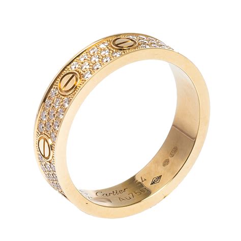 the love ring cartier|cartier love ring price list.